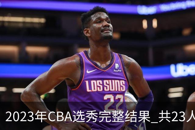 2023年CBA选秀完整结果 共23人被选中历史次高